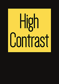 Black & Yellow - High Contrast [jp]