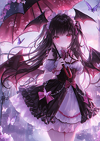 ⭐️高雅的紅惡魔女孩❤️
