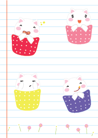 Simple cute cat theme v.12