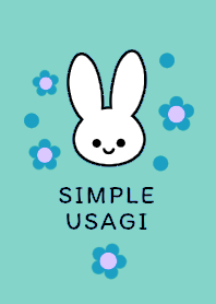 SIMPLE USAGI -FLOWER- THEME 108