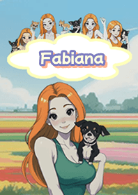 Fabiana with dogs and cats04