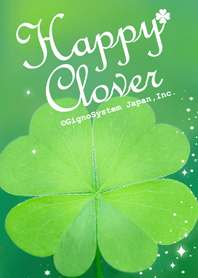 Happy!!! clover from Japan