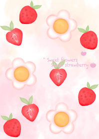 Sweet flowers & Strawberry 55
