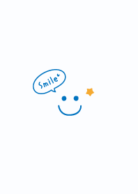 星 微笑 <藍色>