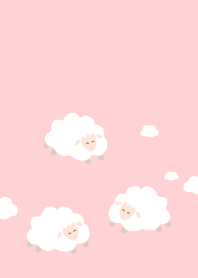 Cloud Sheep_Pink