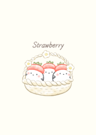 Shimaenaga and Strawberry -beige- 2