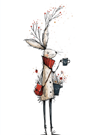 March Hare's Warm Winter Forest