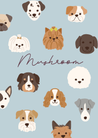 北欧ワンコ大集合♪ブルー