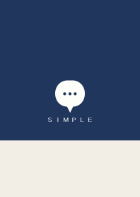 シンプル（beige blue)V.1313