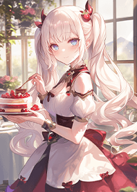 Noble princess eating cake JP