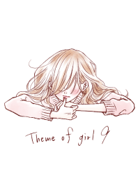 Theme of girl 9