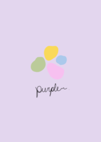 Purple pastel