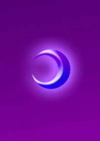 Adults' moon purple tonight