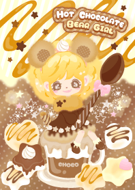 HOT CHOCOLATE BEAR GIRL