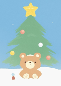 Cute bear Christmas_4