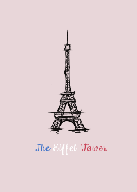 The Eiffel Tower (pink)