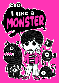 I like a moster [pink]