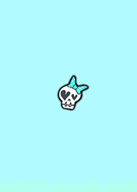 Simple Ribbon Skull 7
