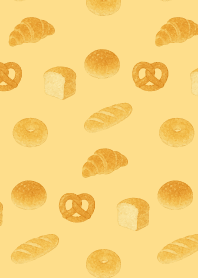 Bread Festival on brown & yellow