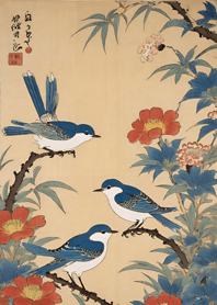 อุกิโยะเอะ -นก 371d02