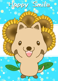 Quokka happy smile