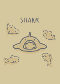 Beige Navy : ธีมฉลามเรียบง่าย