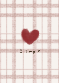 Fluffy checks and hearts.