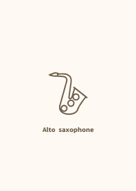 Eu amo saxofone alto