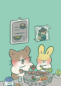 倉鼠米寶與兔兔朵朵(韓國旅遊篇)