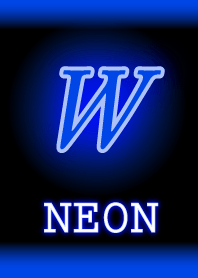 W-Neon Blue-Initial