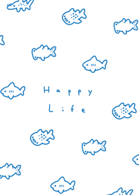 ฉลามตัวเล็ก | white blue