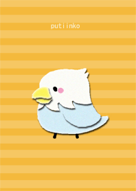 Puti parakeet. YELLOW