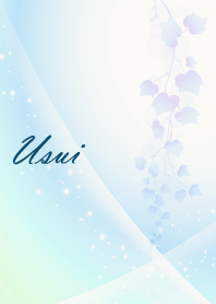No.135 うすい の幸運を導く青く綺麗な着替