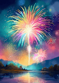 Beautiful Fireworks Theme#471