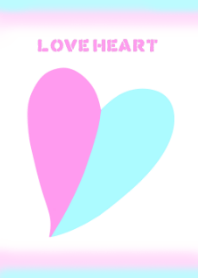 Pink and Blue heart