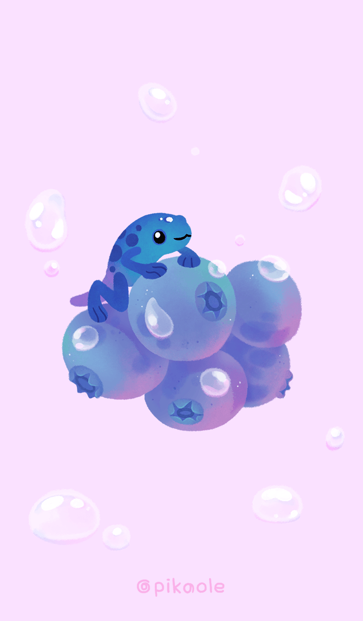 Blueberry Frog - J