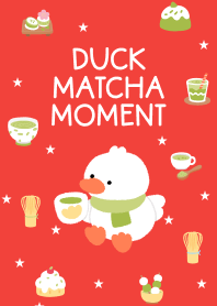 Duck Matcha Moment (red)