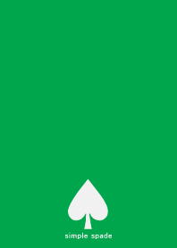 simple spade (#green)jp