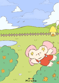 Hiroko.Blooming Flower