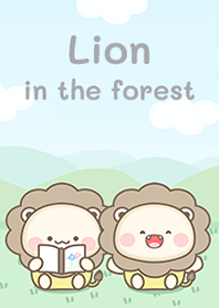 Lion in the forest!