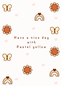 Pastel yellow
