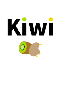 かわいいキウイの着せかえ