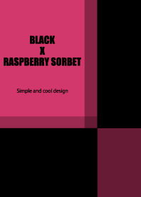 BLACK X RASPBERRY SORBET