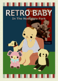 Retro Baby In The Nostalgia Park