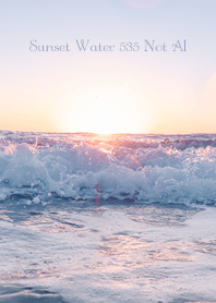 Sunset Water 535 Not AI