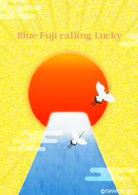 Blue Fuji calling Lucky