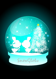 Snow globe -EMERALD-