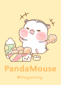 Chicken is love to Panda Mouse.