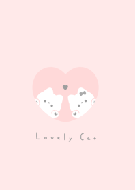 WH Cats in Heart(NL)/pink