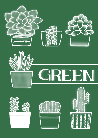 GREENs on black bord